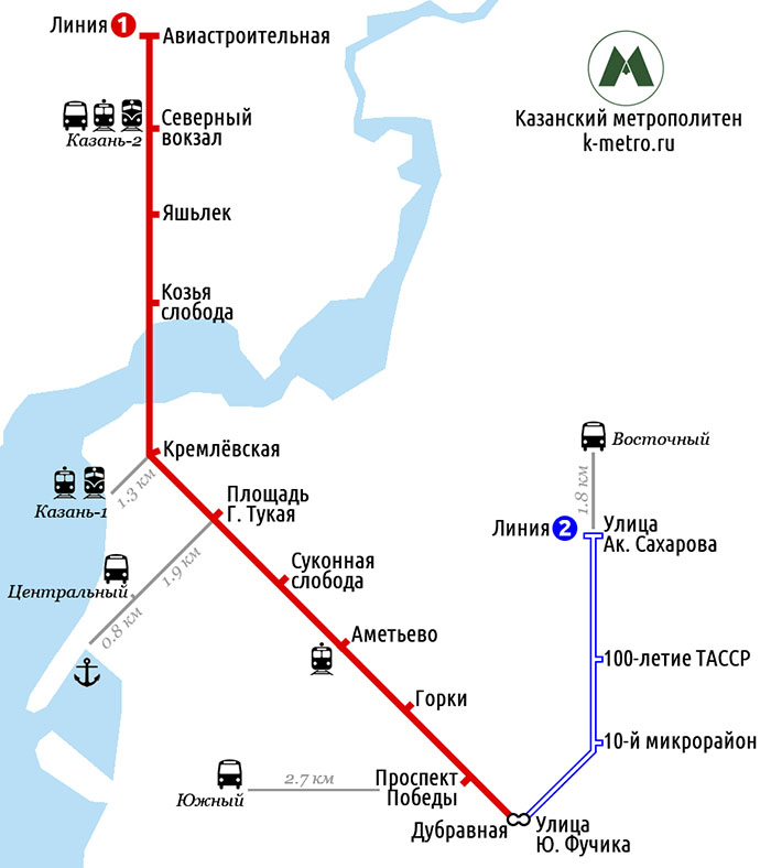 Настоящая перспектива на плане схемы метрополитена, которая будет связывать главную ветку до Ак. Сахарова.